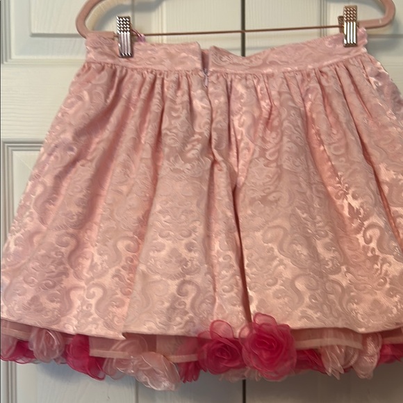 Chic Pink Satin Bustier Top - Picture 5 of 10